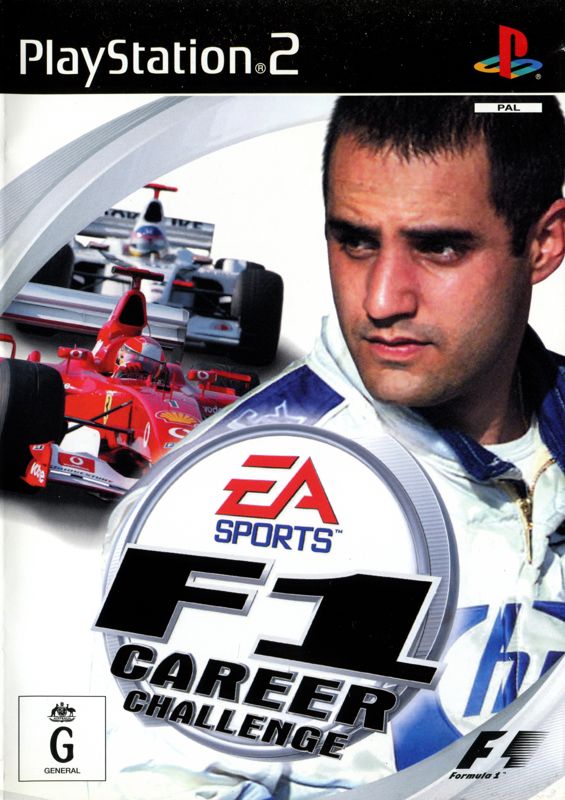 F1 Career Challenge box art for Playstation 2